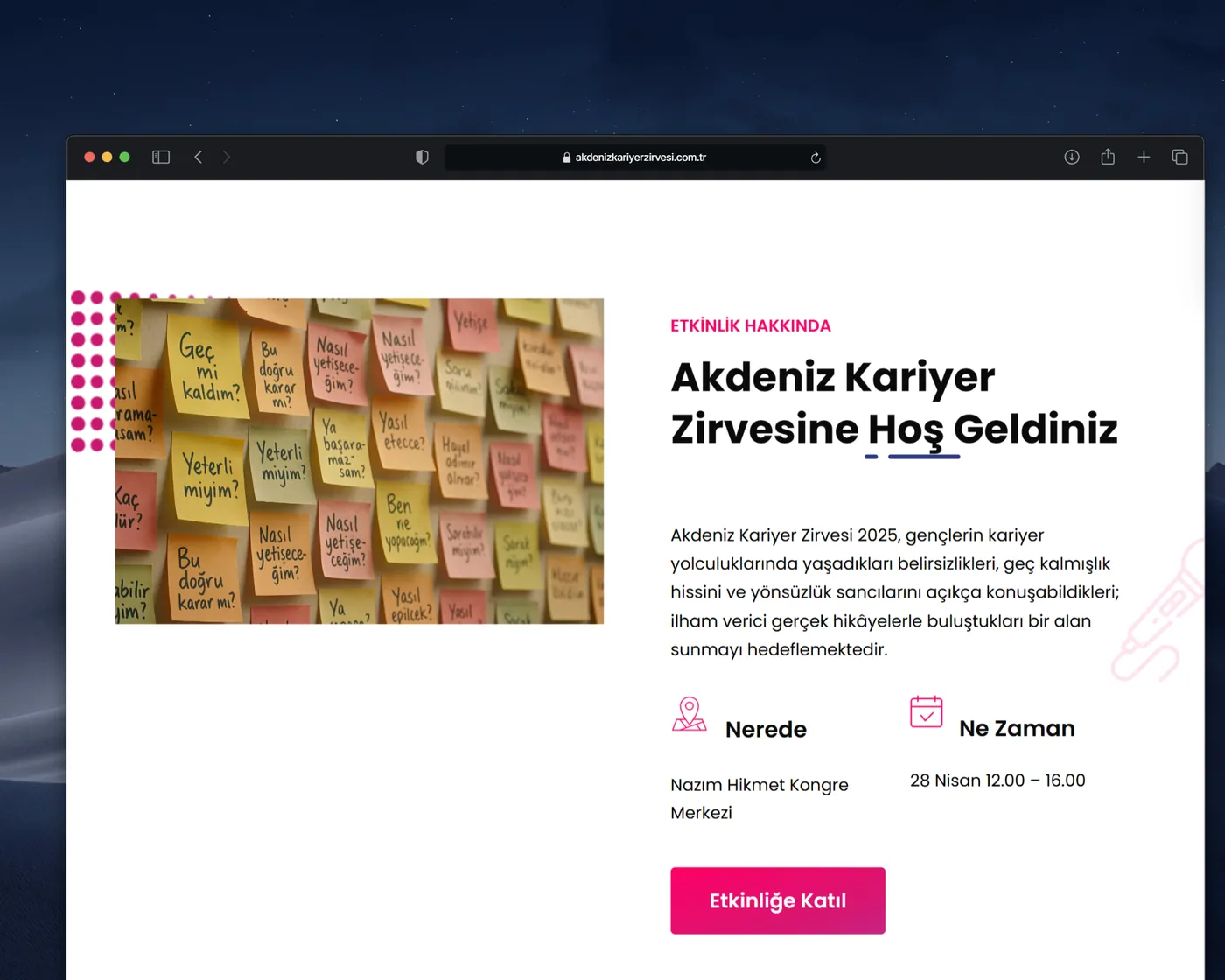 Akdeniz Kariyer Zirvesi 2025 visual 3